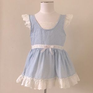 Vintage Girls Infant/Toddler Dress 🤍💙🤍